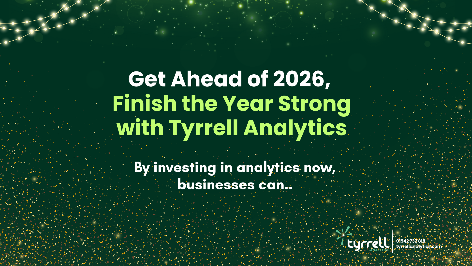 Year-End Analytics – 2025 Isn’t Over Yet: How Analytics Can Help You Finish the Year on Top
